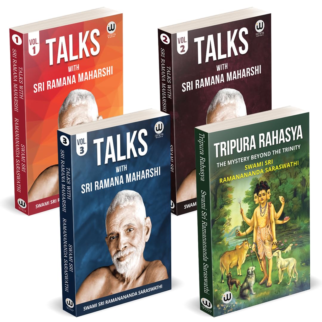 Talks With Sri Ramana Maharshi Volume 1 | Talks With Sri Ramana Maharshi Volume 2 | Talks With Sri Ramana Maharshi Volume 3 | Tr