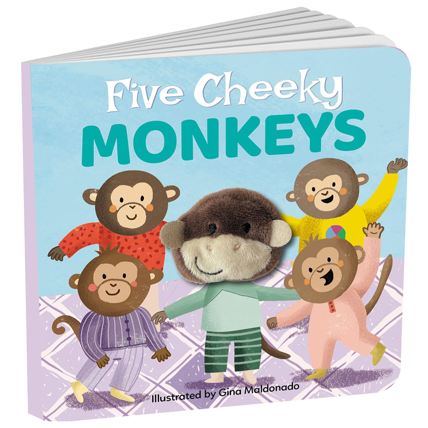Finger Puppet Book  Cheeky Monkey Puppet as He Gets into Mischief [Hardcover] Parragon