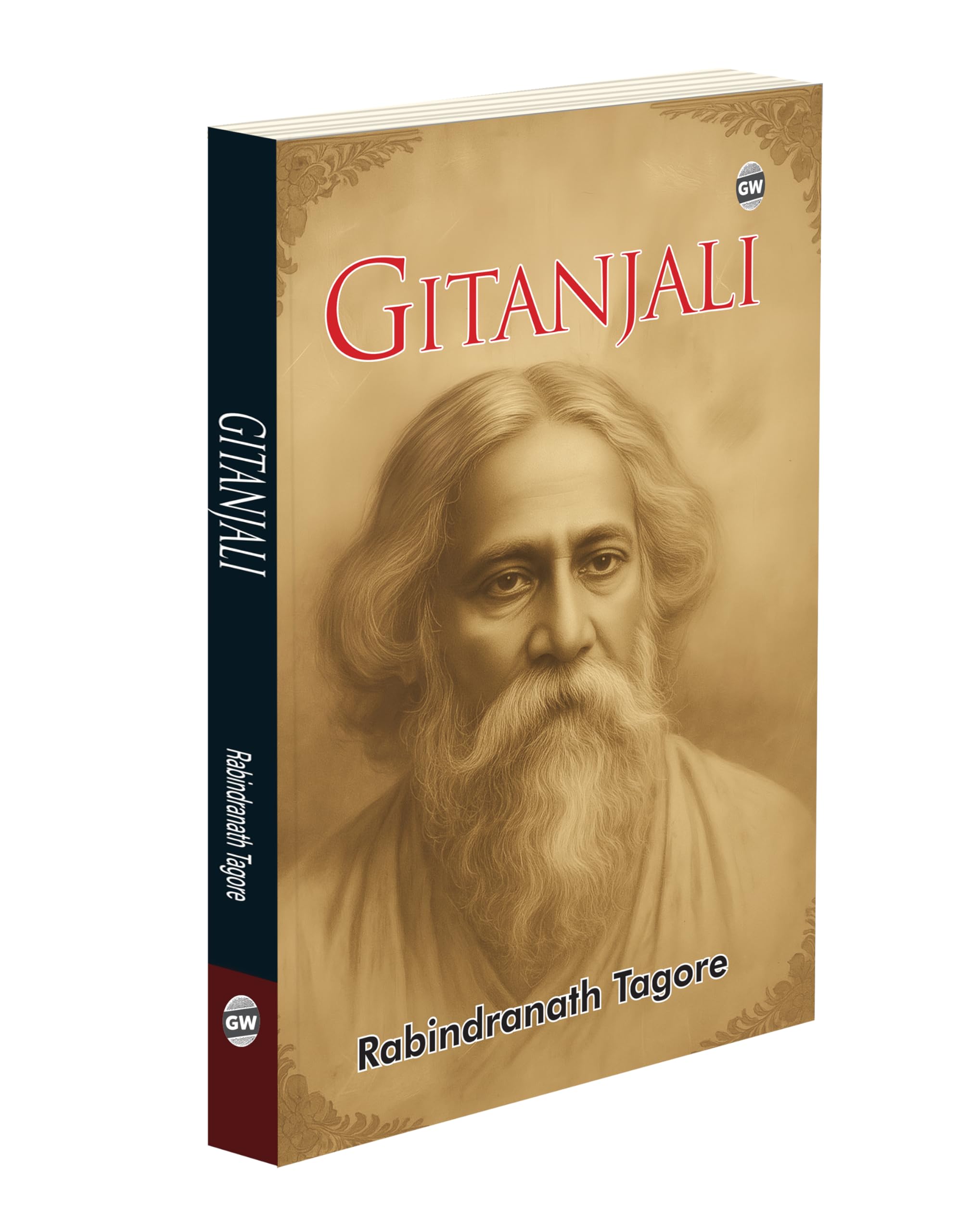 Gitanjali (Paperback) : Rabindranath Tagore poetry, Indian literature classic, Nobel prize winning poems, spiritual verses coll