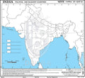Small Size Outline Practice Map Of India Political (100 Maps) Indian Book Depot