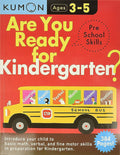 Kumon Are You Ready for Kindergarten Preschool Skills (Big Preschool Workbook), Ages 35, 384 pages (Arkw)