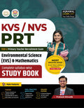 Examcart KVS/NVS PRT Tier2 EVS & Mathematics Study Book 2026 | Complete Syllabuswise Theory, 550+ Practice Questions, 6 Solved