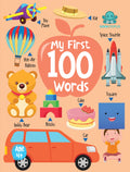 Booktopus Mini Board Book  My First 100 Words  Early Learning Books For Kids  Picture Books For Baby 4+ Years (My First Mini 
