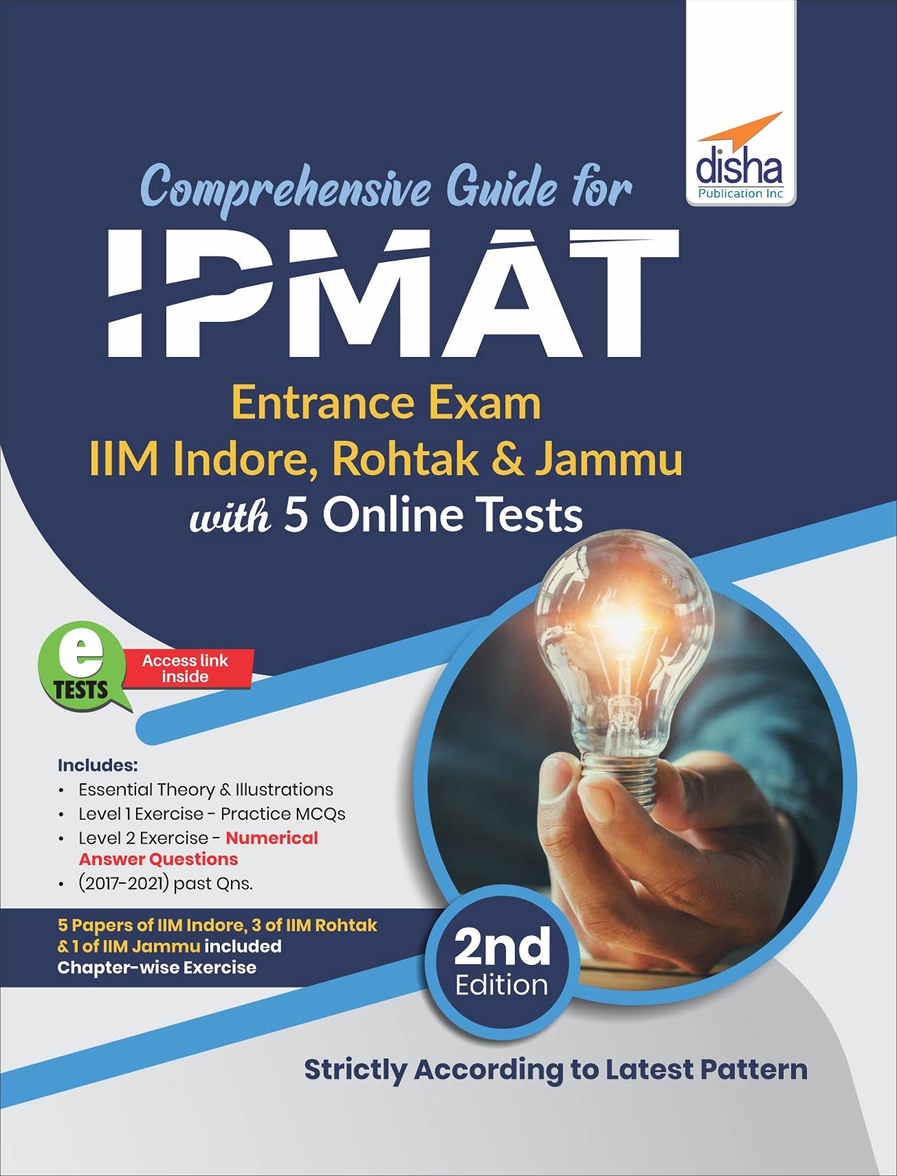 Comprehensive Guide For Ipmat Entrance Exam (Iim Indore, Rohtak & Jammu) With 5 Online Tests 2Nd Edition