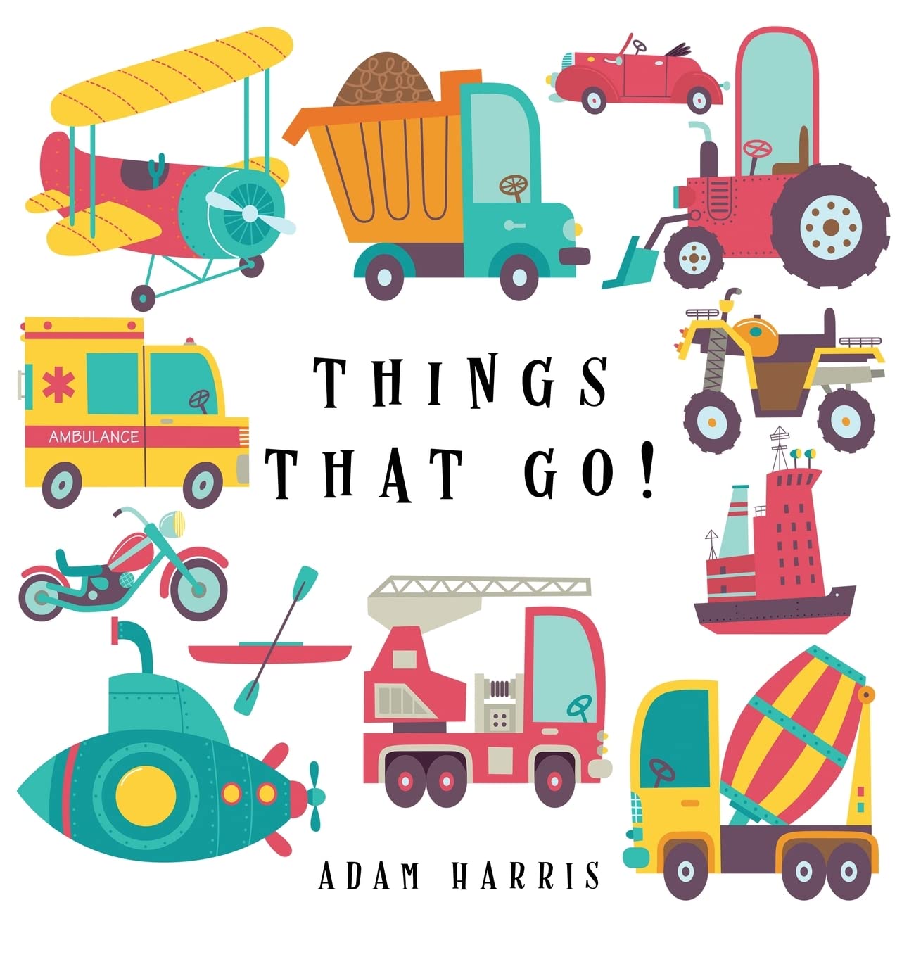 Things That Go!: A Guessing Game for Kids 35 (I Spy Books Ages 25)