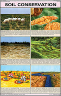 Me07 | Soil Conservation Chart (50X75Cm) [Wall Chart]