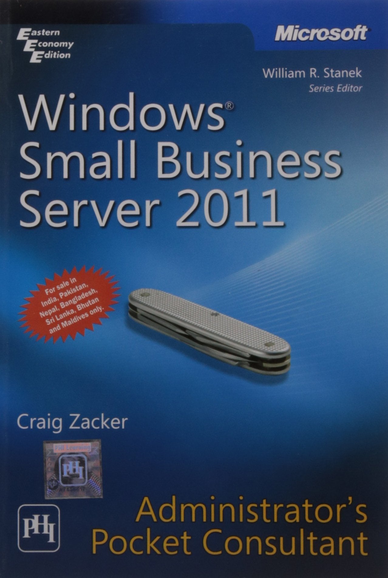 Windows Small Business Server 2011 Administrators Pocket Consultant