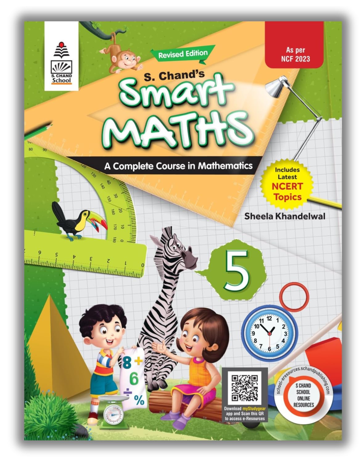 S. Chands Smart Maths for Class 5  A Complete Course Book in Mathematics with Latest NCERT Topics, Revised Edition (2026  20