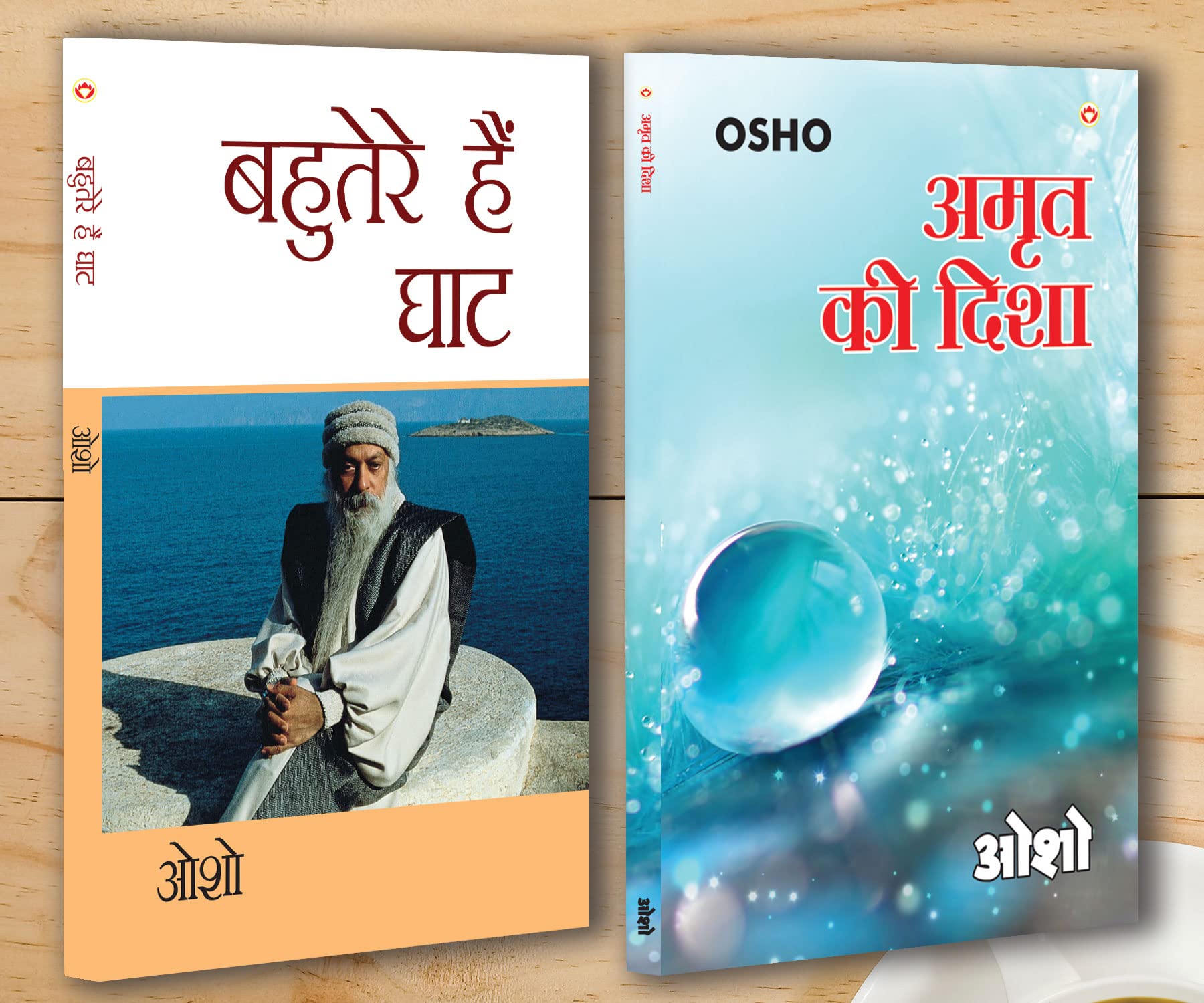 Bahuterae Hai Ghat (  ) + Amrit Ki Disha (  ) (Set of 2 Books)