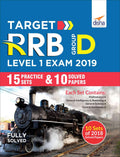 Target Rrb Group D Level I Exam 2019  15 Practice Sets & 10 Solved Papers