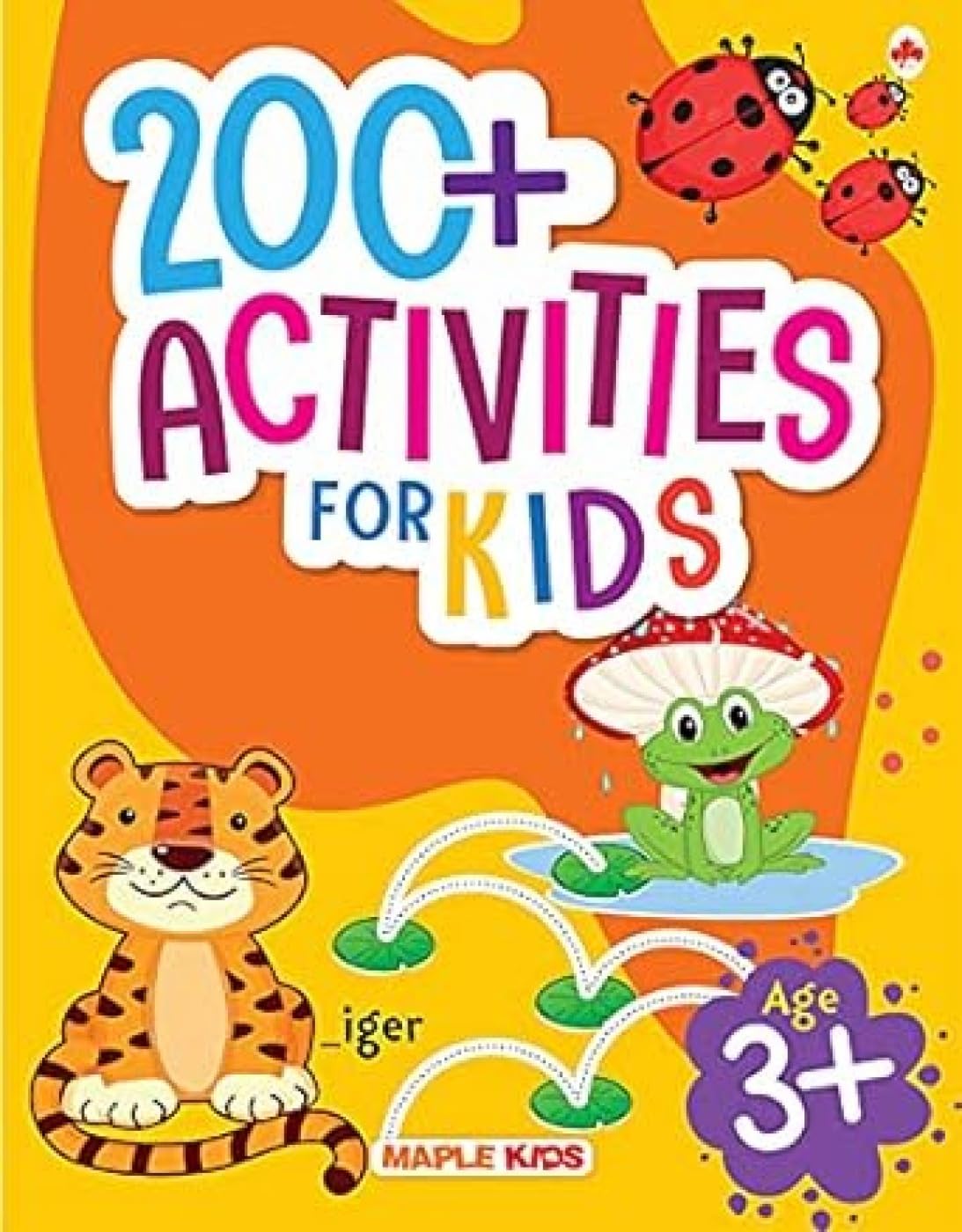 Brain Activity Book for Kids  200+ Activities for Age 3+  Kids Activity Book  Early Learning  Activities for Children  Math