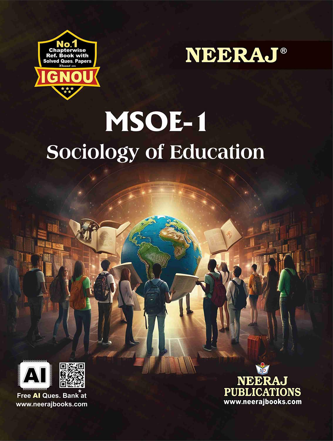 NEERAJ MSOE1 Sociology of Educatin IGNOUChapter Wise Help Book including Many Solved SAMPLE Papers & Important Exam Notes Pub