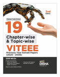 Errorless 19 Chapterwise & Topicwise VITEEE Previous Year Solved Papers (2025  2006) 2nd Edition | Physics, Chemistry, Mathem