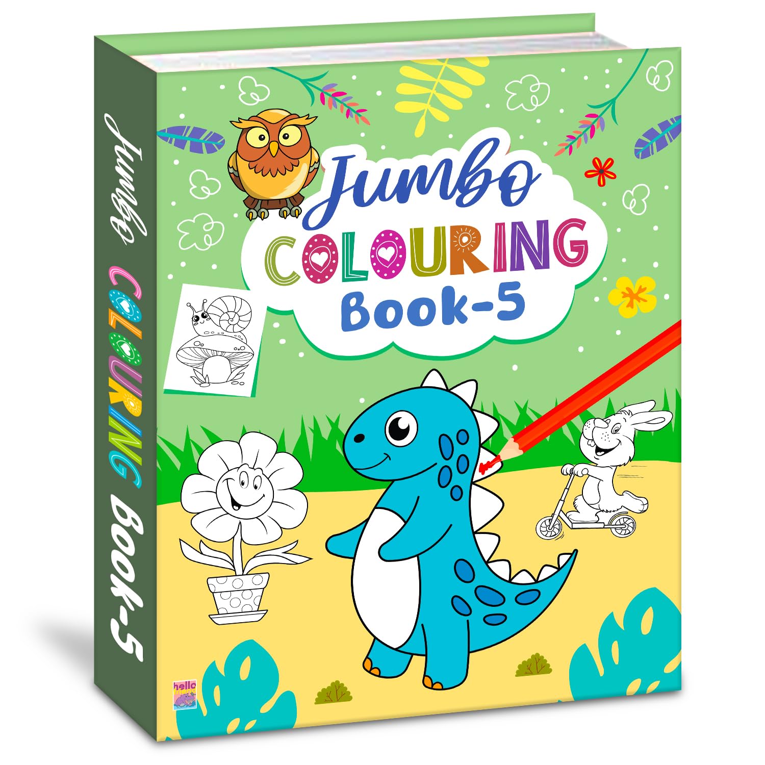 Jumbo Colouring Book  5