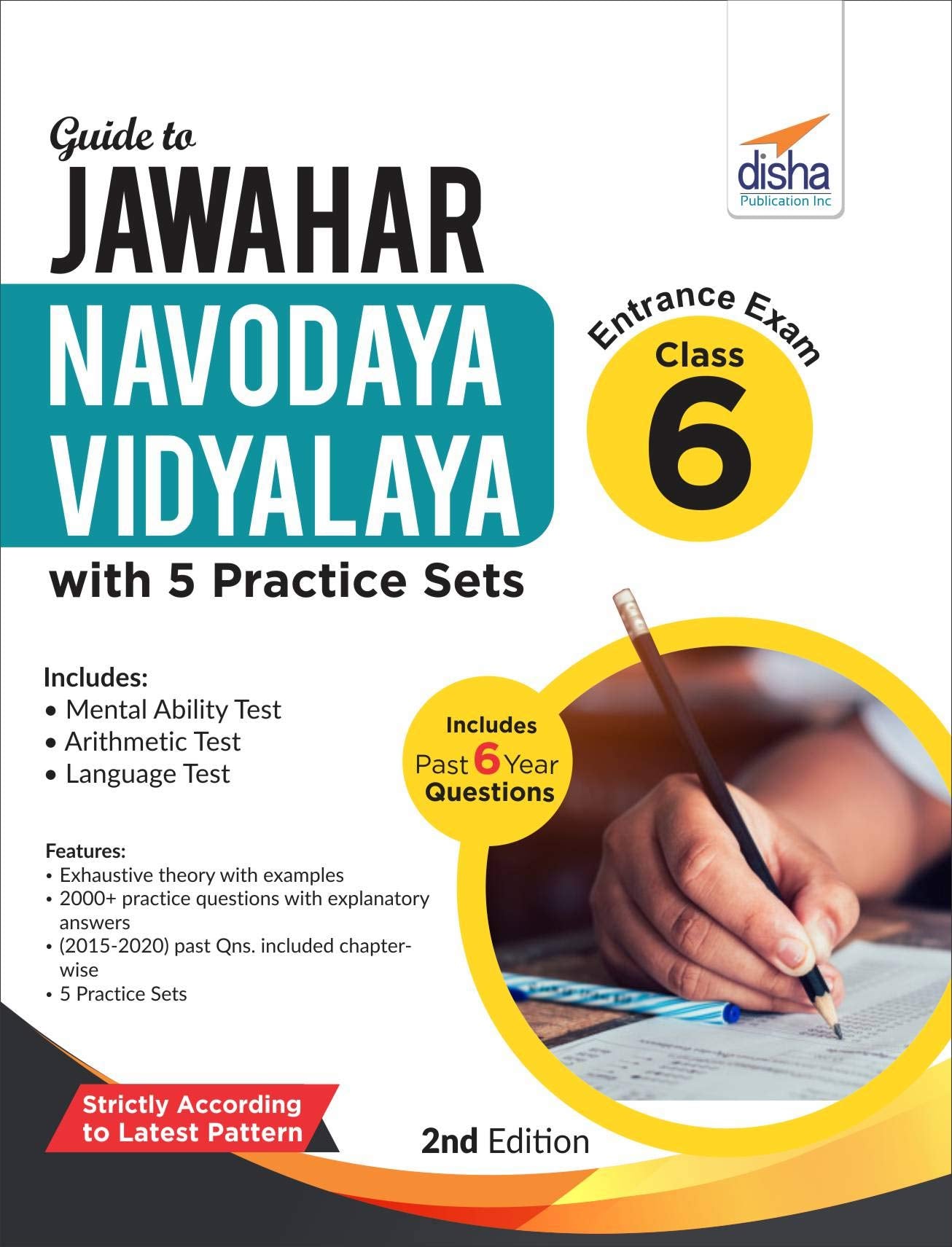 Guide To Jawahar Navodaya Vidyalaya Entrance Exam Class 6 With 5 Practice Sets 2Nd Edition