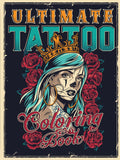 Ultimate Tattoo Coloring Book