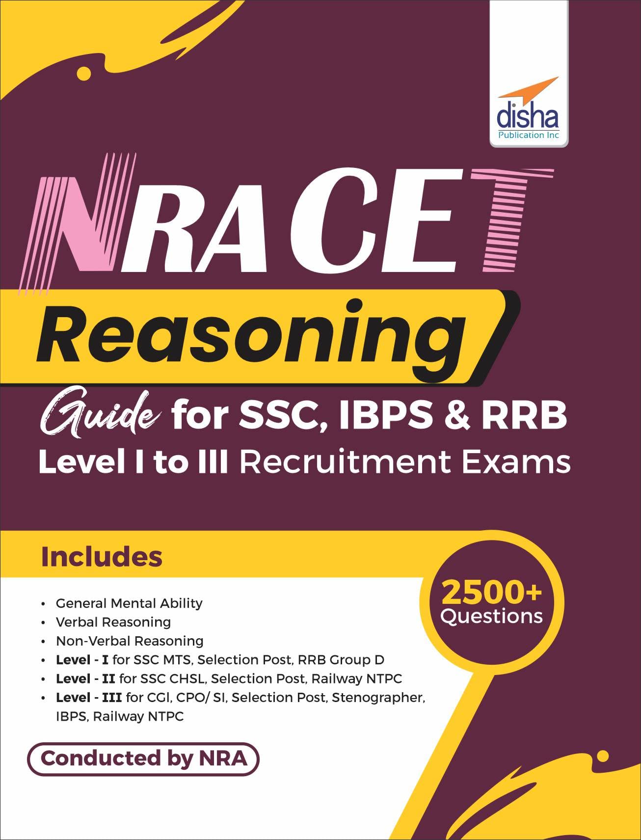 NRA CET Reasoning Guide for SSC, IBPS & RRB Level I to III Recruitment Exams