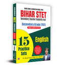 Bihar STET Secondary Teacher Eligibility Test | Secondary Grade (TGT) PaperI (Class 9 & 10) English 15 Practice Sets Book