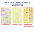 NEW HINDI LAW CHARTS ( Set of 3 ) | LAMINATED