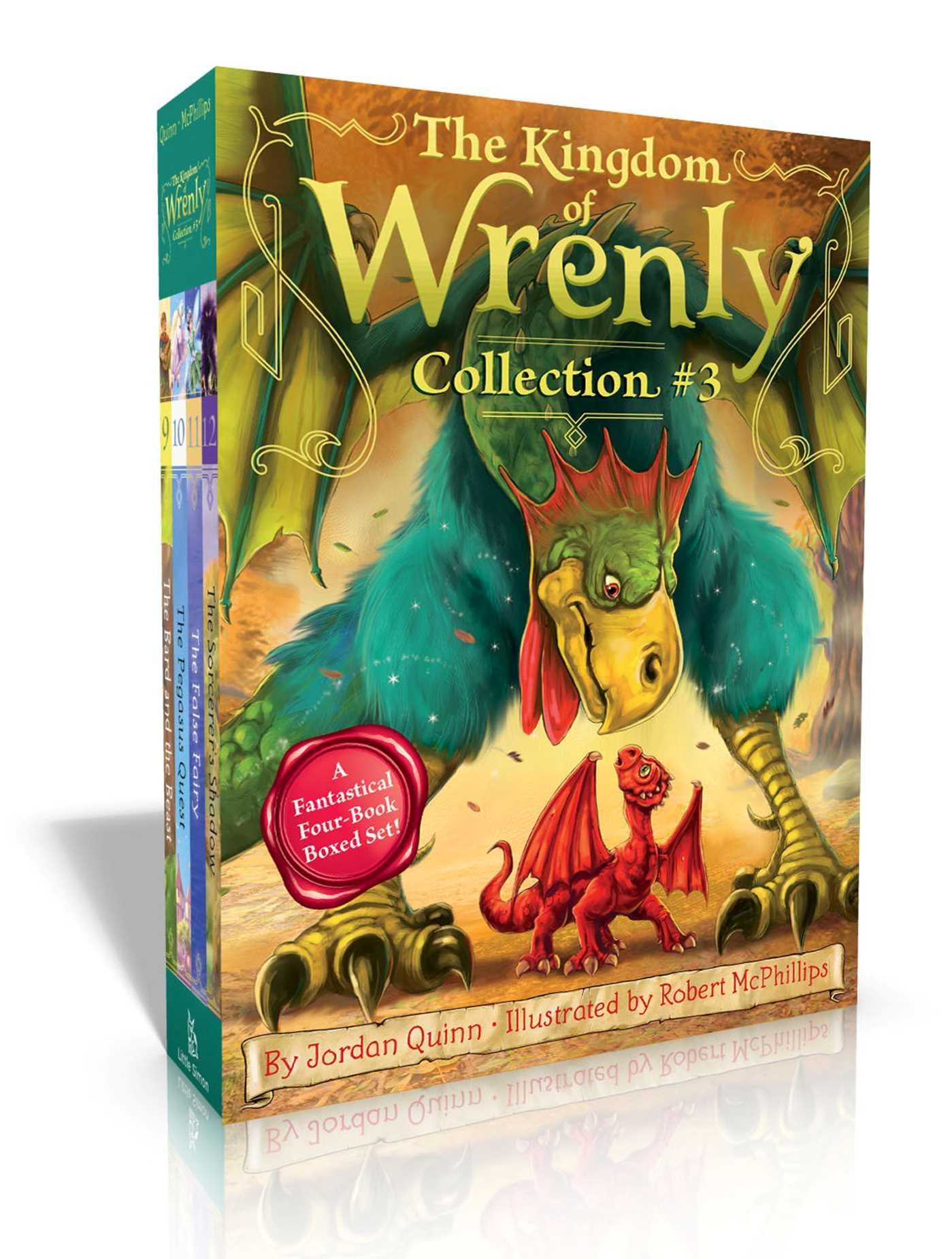 The Kingdom of Wrenly Collection #3 (Boxed Set): The Bard and the Beast; The Pegasus Quest; The False Fairy; The Sorcerers Shad