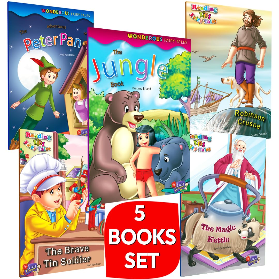 Moral Story Books For Kids | World Classics | Fairy Tales Story Book For 3 Year Old Children | My First Library Box Set | Nurser