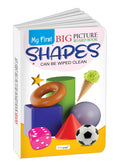 My First Big Picture Board Book Shapes : Montessori board book for kids, Engaging picture board books, Early learning board book