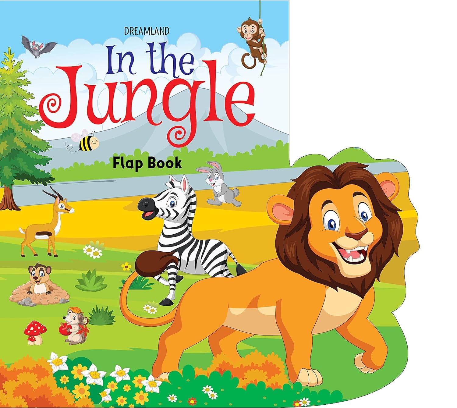 In The Jungle  Lift The Flap Book For Kids Age 36 Years With Bright And Colourful Pictures Early Learning Novelty Book For Ch