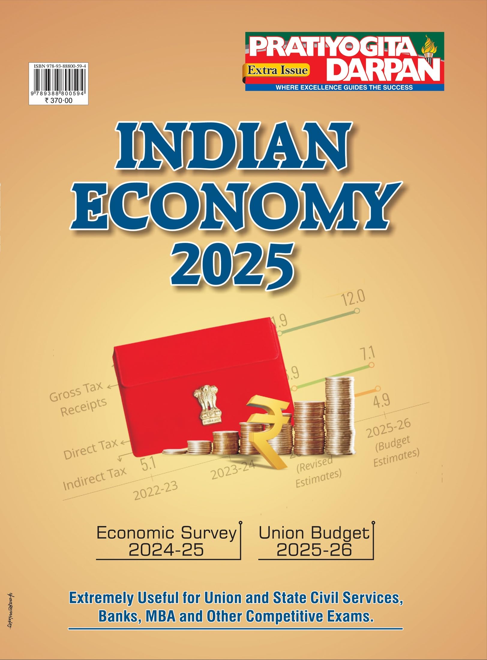 Pratiyogita Darpan Extra Issue General Studies English Indian Economy 2024