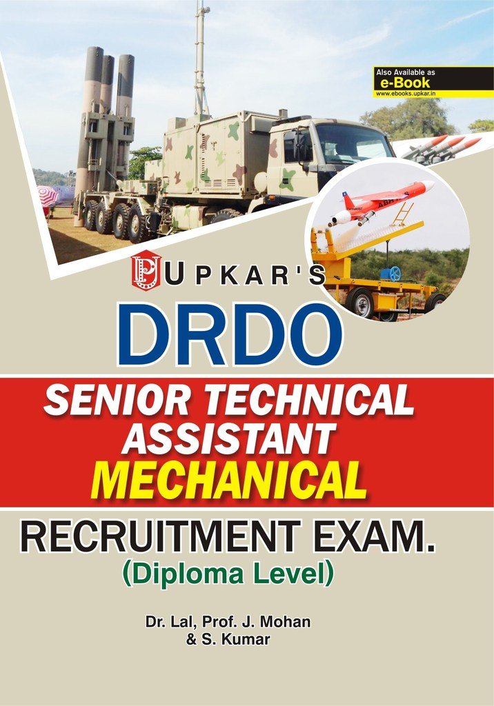 Drdo Senior Technical Assistant Mechanical Recruitment Exam (Diploma Level)