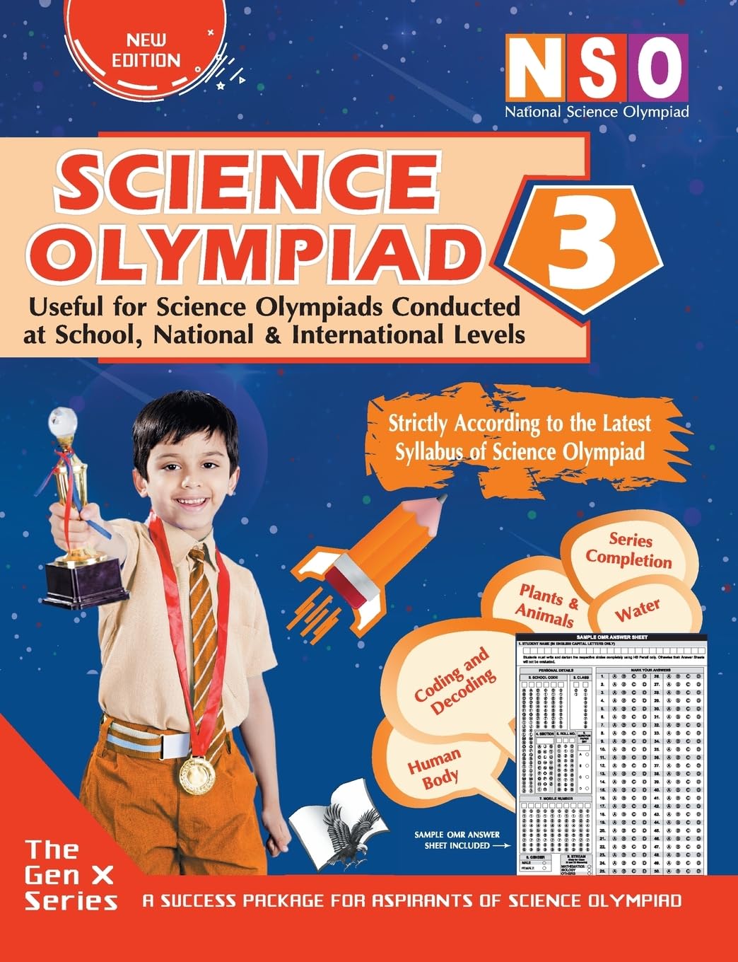 National Science Olympiad  Class 3 (With OMR Sheets)