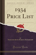 1934 Price List (Classic Reprint)