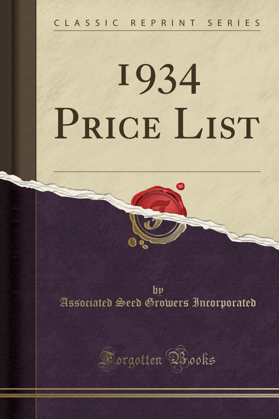 1934 Price List (Classic Reprint)