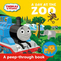 Thomas & Friends: A Day at the Zoo a peepthrough book