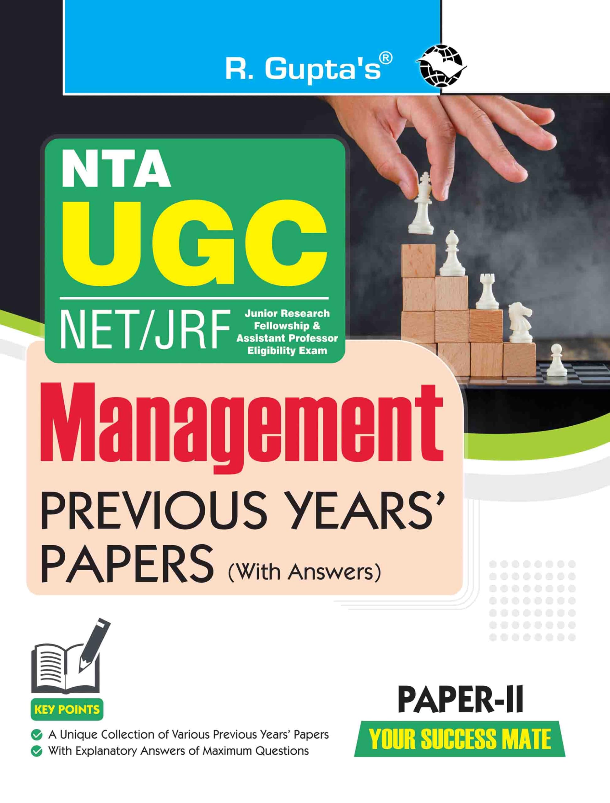 NTAUGCNET/JRF: MANAGEMENT (PAPERII) Previous Years Papers (With Answers)