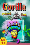 Gorilla Coloring Book : Great Gift for Boys & Girls, Ages 48