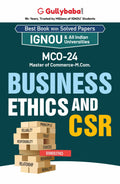 Gullybaba IGNOU MCOM (Revised) 2nd Sem MCO24 Business Ethics and CSR in English