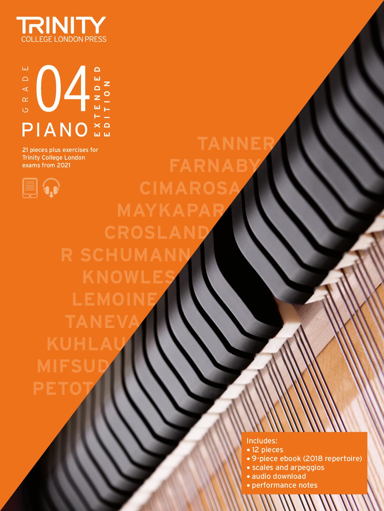Trinity College London Piano Exam Pieces Plus Exercises 20212023: Grade 4  Extended Edition