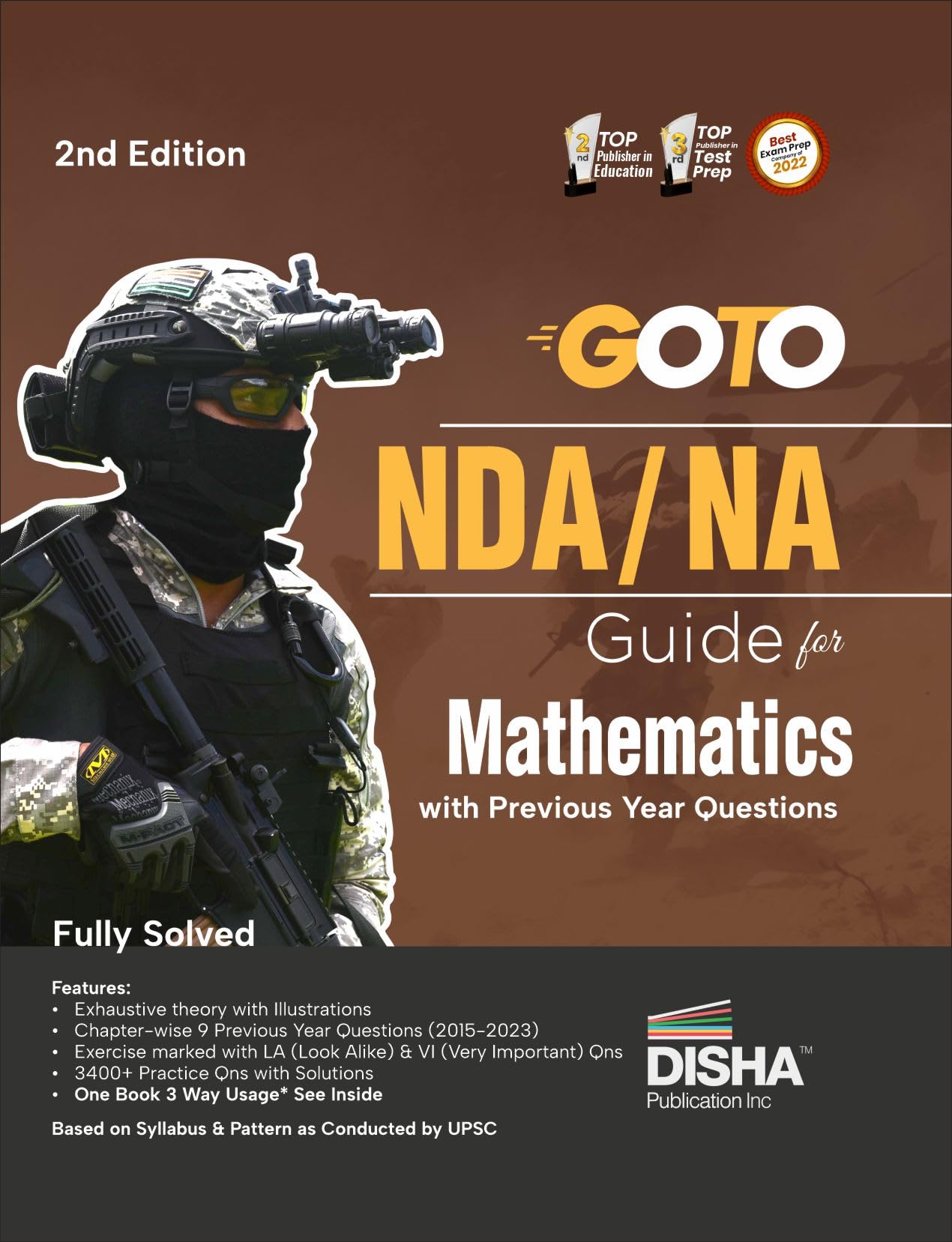 Goto Nda/ Na Guide For Mathematics With Previous Year Questions 2Nd Edition