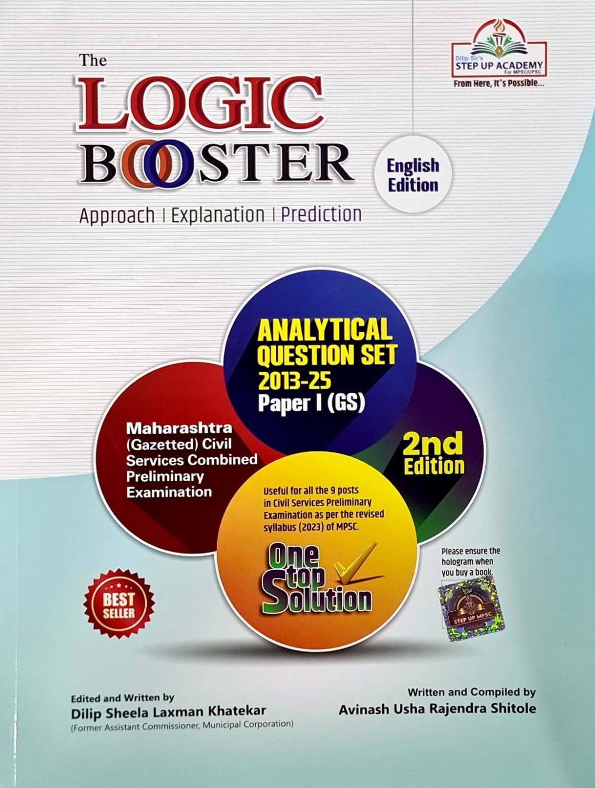 STEP UP ACADEMY  The Logic Booster  Approach | Explanation | Prediction |  ENGLISH EDITION  2nd/Edition  For 2026 Exams