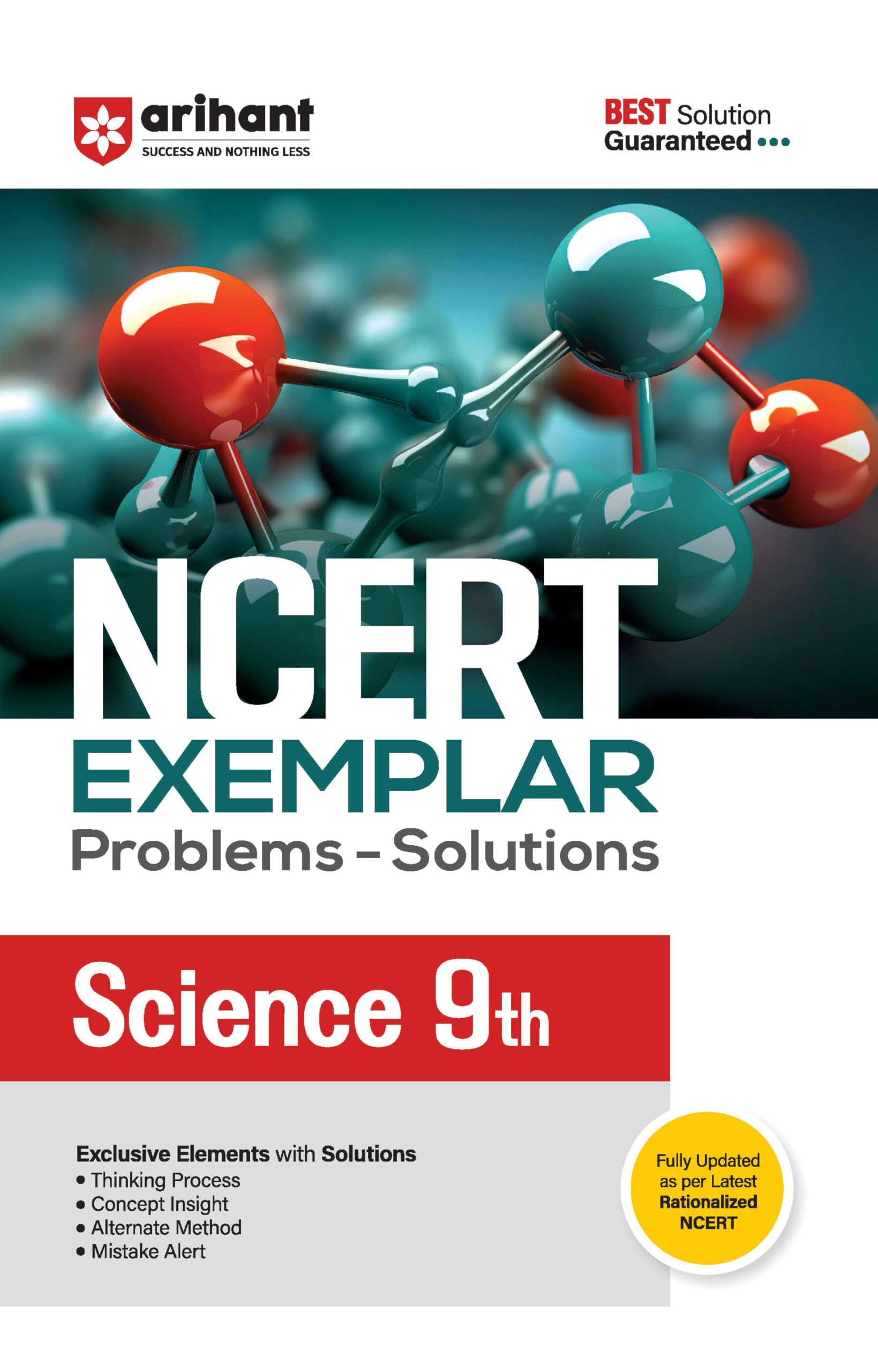 Arihant Ncert Exemplar Science 9Th Latest Rationalized Edition | Problems & Solutions With Exclusive Elements | Thinking Process