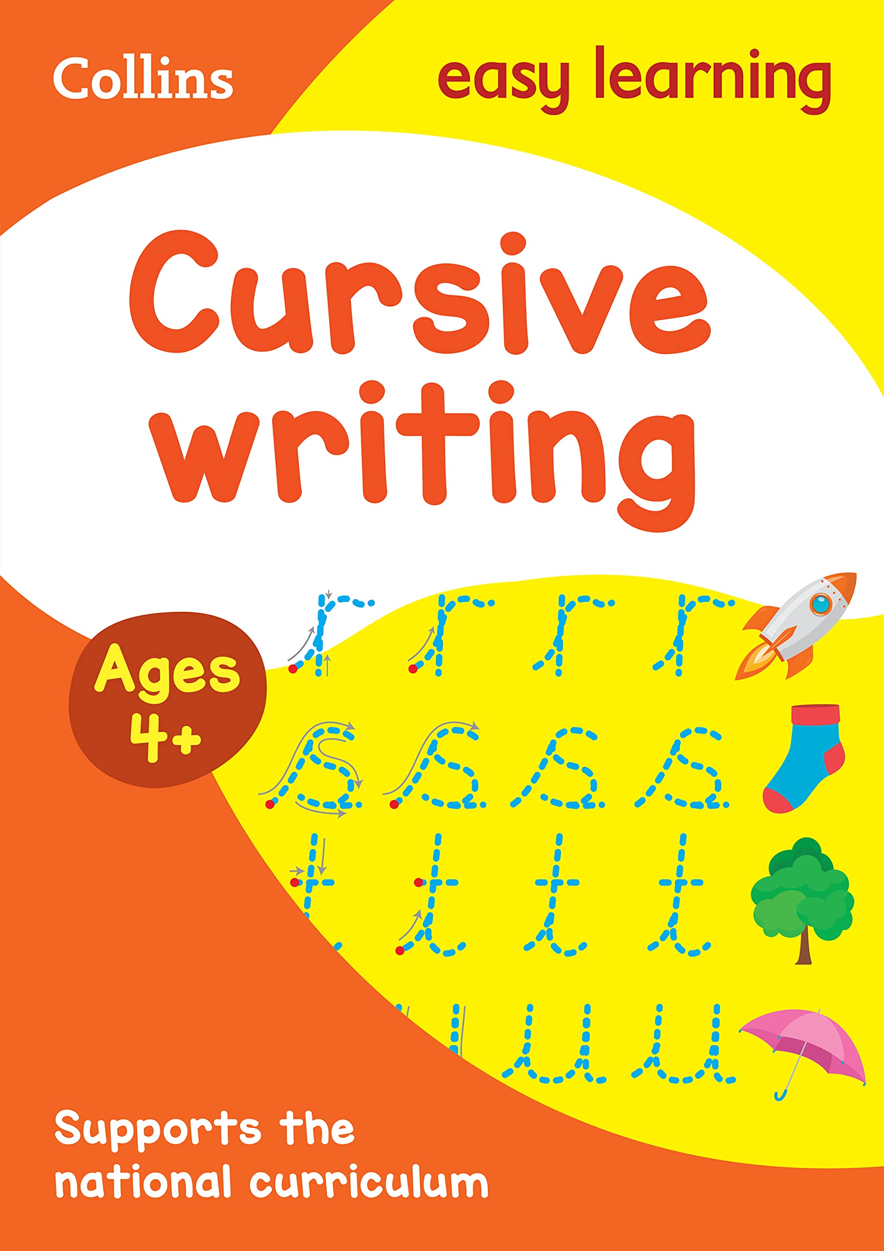 Collins Easy Learning Preschool  Cursive Writing Ages 45