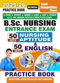 B.Sc. Nursing Entrance Exam Nursing Aptitude & English Practice Book 202526 Hindi Medium