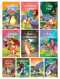 Story Book for Kids (Set of 10 Books)  Aesops Fables  Moral Stories  Bedtime Stories  3 Years to 10 Years old  English Sh