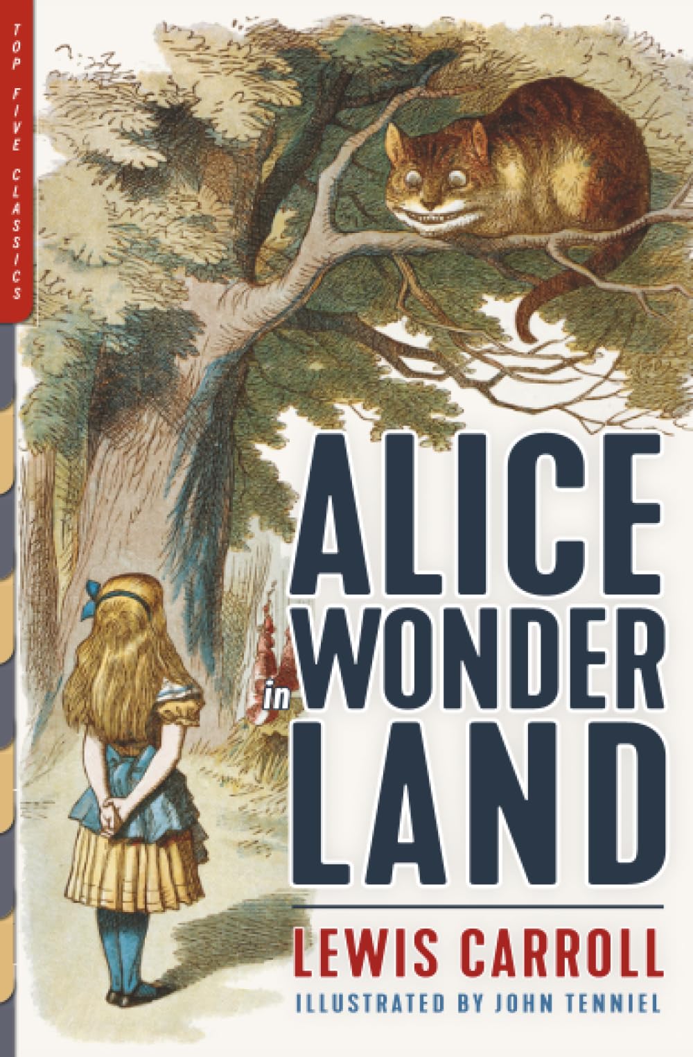 Alice in Wonderland (Illustrated): Alices Adventures in Wonderland, Through the LookingGlass, and The Hunting of the Snark (T