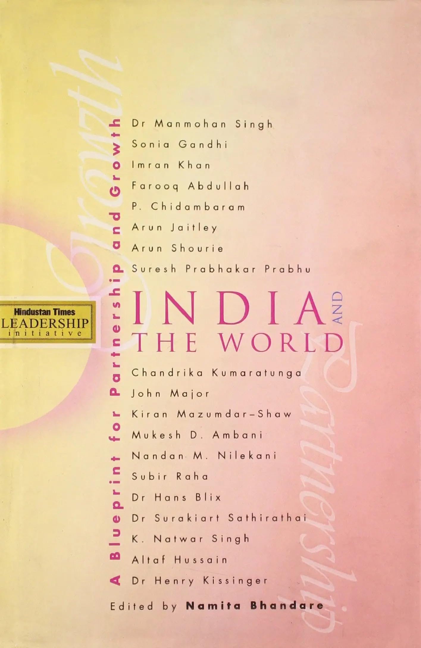 India and the World: A Blueprint for Partnership and Growth: HT Leadership Summit