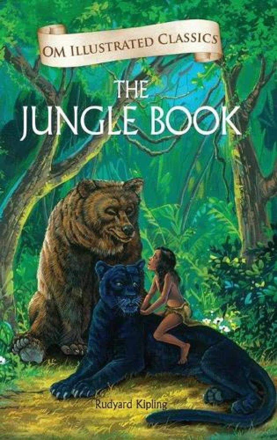 Children Classics  The Jungle Book  Illustrated Abridged Classics with Practice Questions (Om Illustrated Classics for Kids)