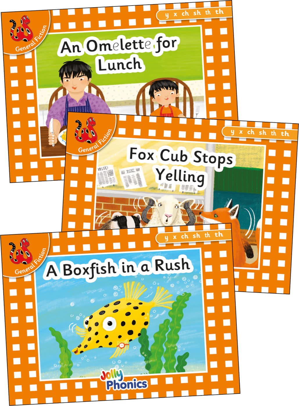 Decodable Readers Orange Set 6 x3 Bks