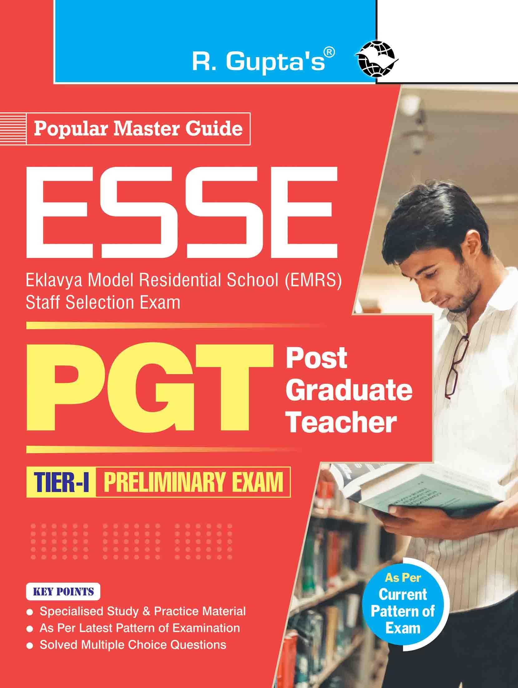 ESSE: EMRS  PGT (TierI) Preliminary Exam Guide
