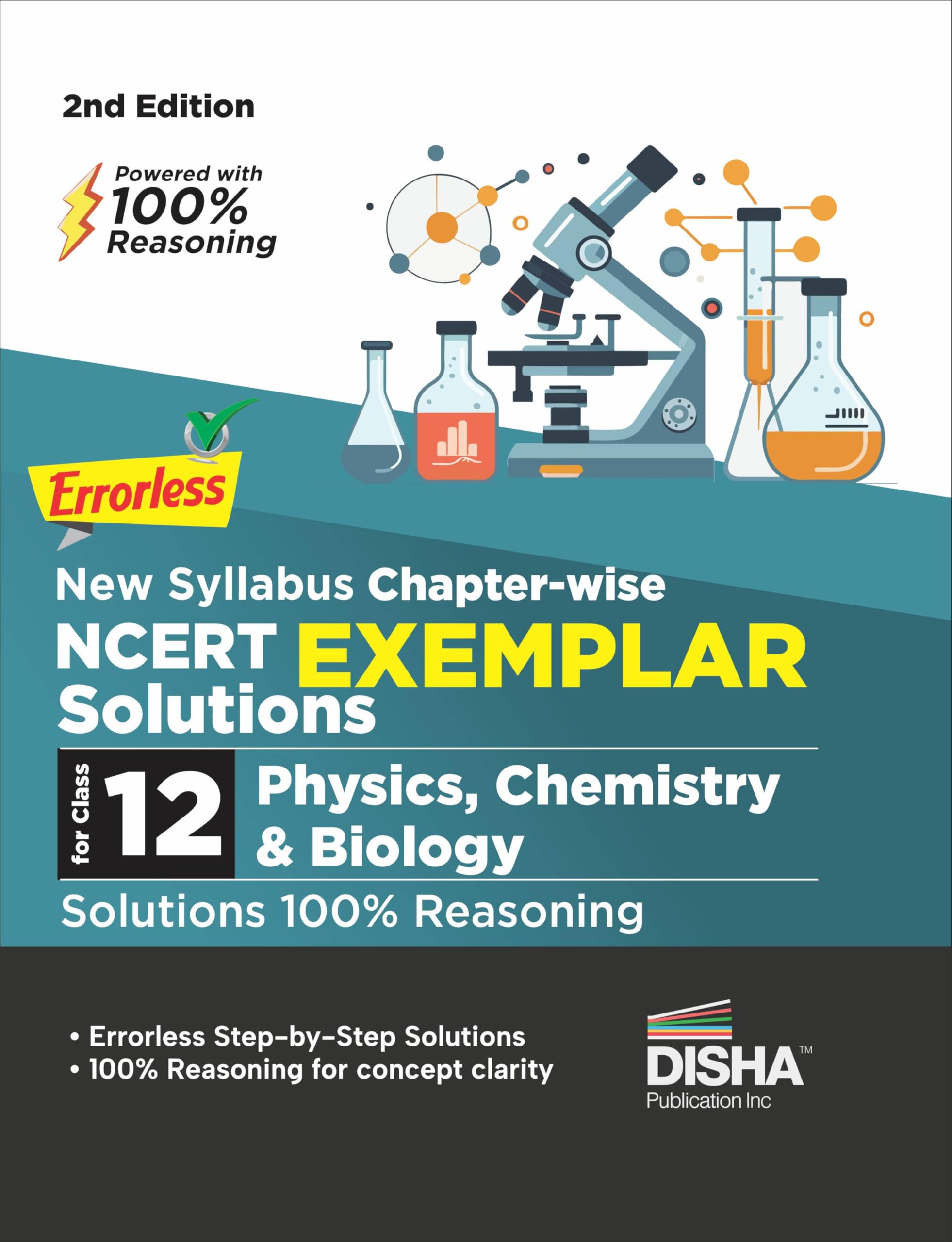 Errorless New Syllabus ChapterWise Ncert Exemplar Solutions Class 12 Physics, Chemistry & Biology Solutions | 100% Reasoning