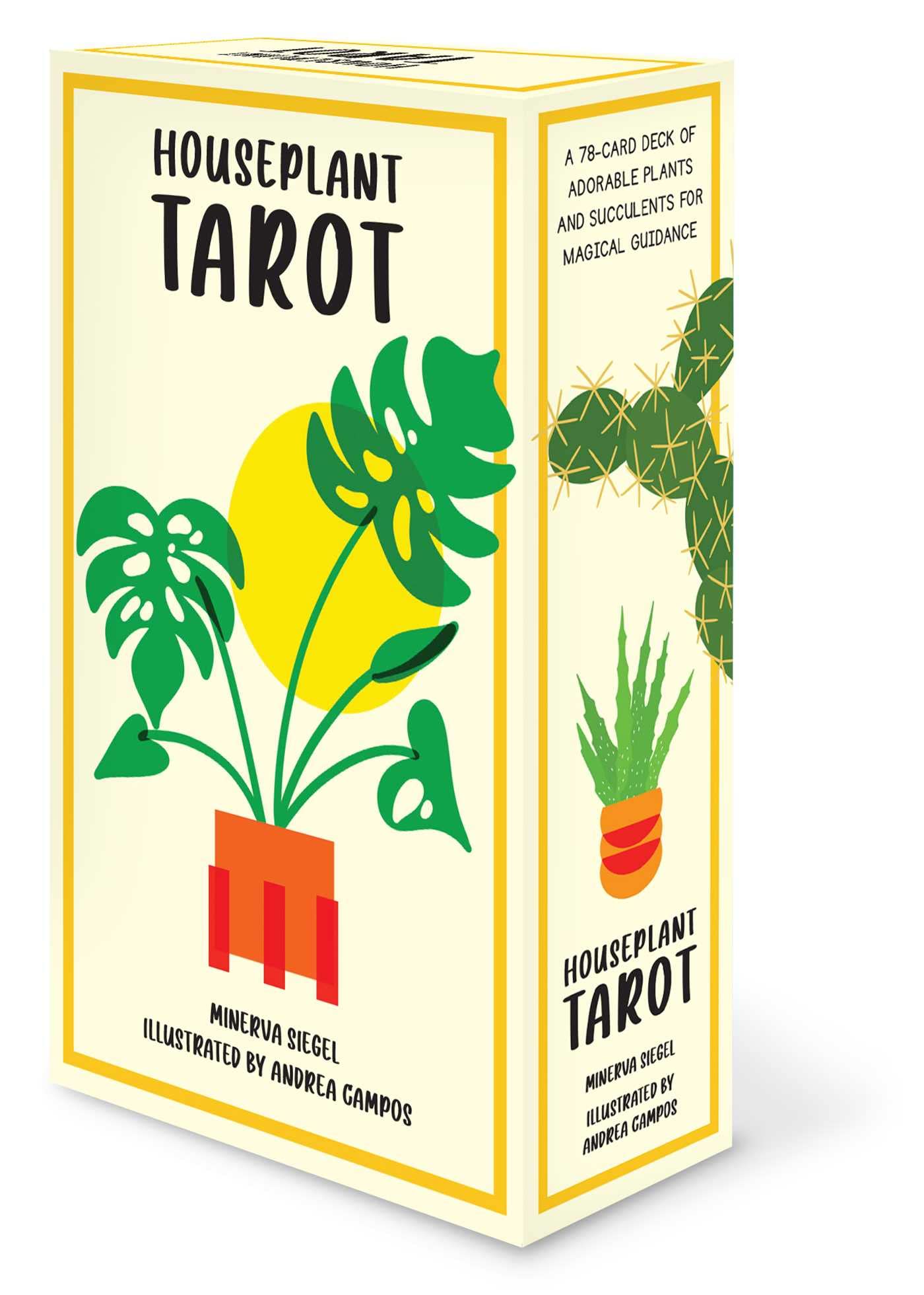 Houseplant Tarot: A 78Card Deck of Adorable Plants and Succulents for Magical Guidance (Tarot/Oracle Decks)